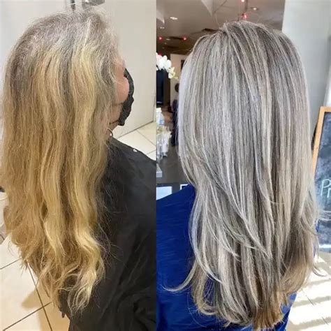 Grey Blending: Alles über den Trend, der graue Haare ...